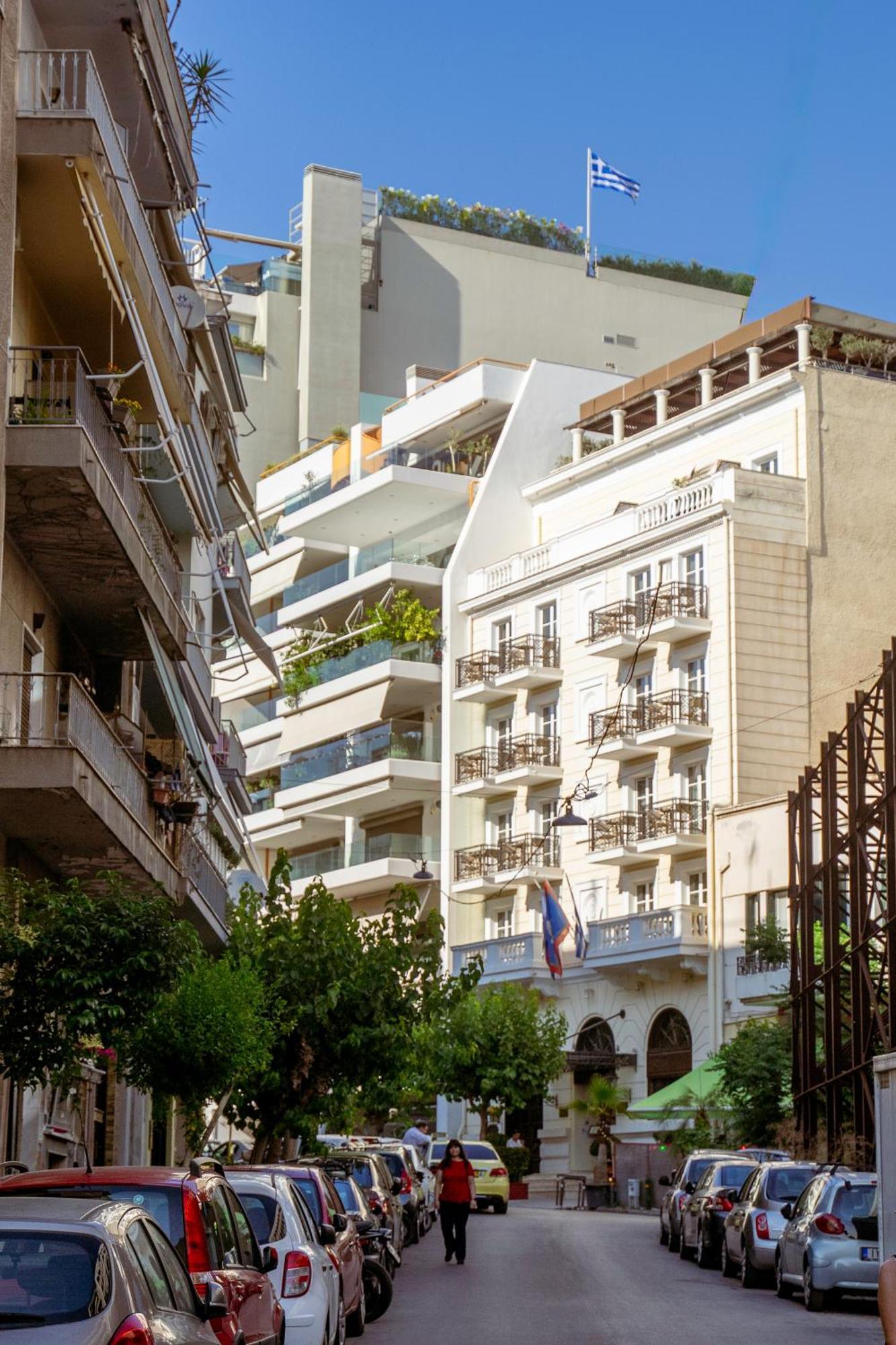 Luxury Apartment In The Heart Of The City - 1Br أثينا المظهر الخارجي الصورة